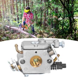 Carburateur Grasmaaier - Reserveonderdeel Motor - Tuingereedschap Onderhoud - Stabiele Prestaties - 112 gr - Zilver — thumbnail 3