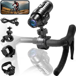 Fiets/Motorfiets Helm-Dashcam - 1080P - Waterdicht - Live streaming via wifi - ShopVlot — thumbnail 1