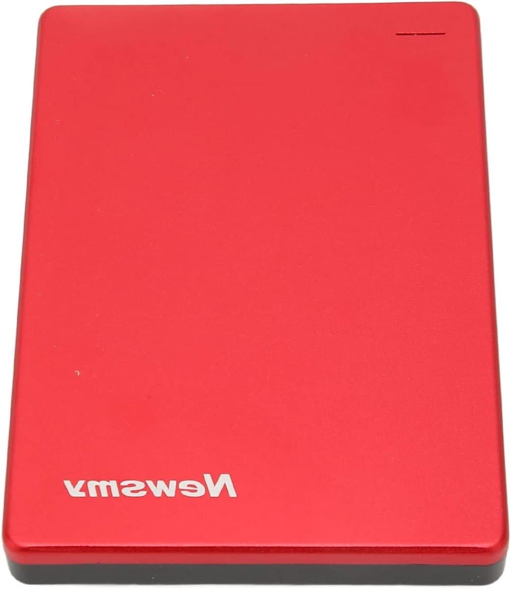 Draagbare Harde Schijf - Externe Opslag - Bestanden Opslaan - Automatische Slaapstand - 160G - Rood — afbeelding 1