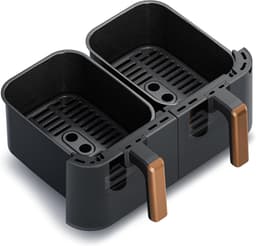 Airfryer Dubbele Mand – 9L – 3100W – 2 Kookzones – Sync Finish – Grote Gezinsairfryer — thumbnail 3