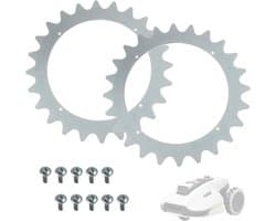 Grasmaaier traction assist TLMA-01 - 2 stuks - geschikt voor Yuka 1500/2000 - ShopVlot