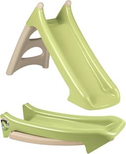 Life 7600820629 kinderglijbaan XS, beige en groen, loopvlak 90 cm, antislip treden, waterval, compact en gemakkelijk op te bergen, geschikt vanaf 2 jaar — thumbnail 2