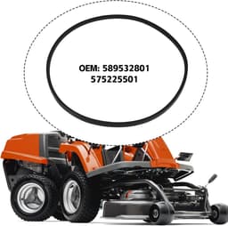 Aandrijfriem 589532801 575225501 - Compatibel met Husqvarna Rider 111B 111B5 112C 112C5 - Krachttransmissie - ShopVlot — thumbnail 5