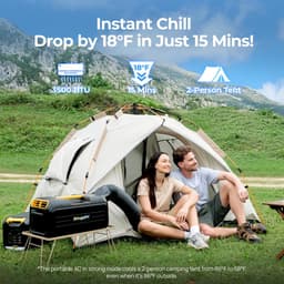 Mobiele Airco 3500 BTU – Draagbare Airconditioner met App Bediening, 55 dB en 240V — thumbnail 4