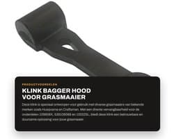 Baggerkap Vervangt 109808X - Montage voor Husqvarna - Craftsman - AYP - Grasmaaier - Geschikt voor diverse modellen - Grasmaaierkap
