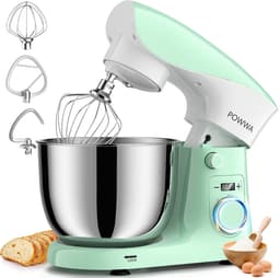 Keukenmachine 1500W – 5L Mengkom – 10 Snelheden – Met Garde, Deeghaak & Klopper — thumbnail 1