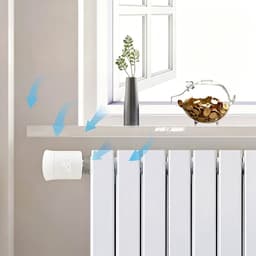 Zigbee Smart Radiator Thermostaat Kit – Radiator Temperatuurregelaar – Slimme Thermostaatklep – Compatibel met Alexa, Google, Wi-Fi en App – ABS – Batterij niet inbegrepen – Wit — thumbnail 3