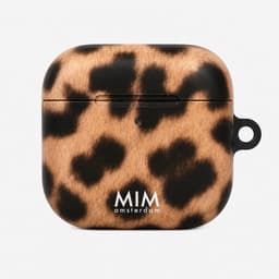 MIM Amsterdam - Proud Panther - Geschikt voor AirPods 4 - AirPod hoesje - Panterprint - AirPod hoesje met Panterprint - Shockproof- Cover voor AirPods - Tiktok viral AirPod case — thumbnail 1