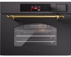 ILVE Compact 45cm 3 in 1 oven/stoom/mag Nost. Mat Garfiet Messing - Inbouw