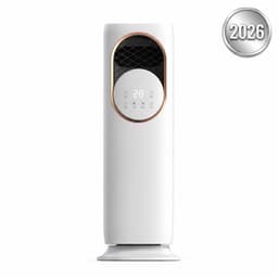 4-in-1 Mobiele Airco Zonder Afvoerslang – Koelen, Verwarmen & Ventileren – Energiezuinig – Verrijdbaar – Timerfunctie – Voor Woonkamer, Slaapkamer & Kantoor — thumbnail 1