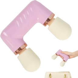 Percussie Massagepistool - Crèmegeel - Dubbele Massagekop - Stille Werking - Voor Atleten en Drukke Professionals — thumbnail 1