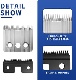 Omgoods - Star Blade Reservemes voor Moser 1230 Grasmaaier - Roestvrij Staal — thumbnail 3