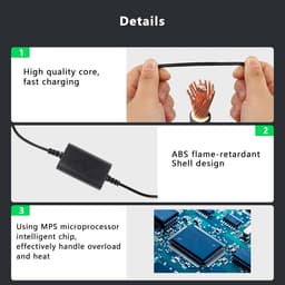 SnelShoppen - Fuses Kit voor Dashcam USB-C Type-C Voedingskabel 3m - 12V-36V naar 5V/2.5A - Voedingsoplossing voor Auto Dashcam — thumbnail 4