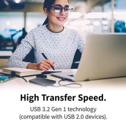 RFWR® 4TB Draagbare Externe HDD - 2,5 Inch, USB 3.2 Gen 1, Compatibel met Mac en Windows — thumbnail 2