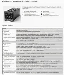 Temperatuurregelaar - Thermostaat - Industriële Automatisering - Robuust Ontwerp - Niet Gespecificeerd - Niet Gespecificeerd — thumbnail 3