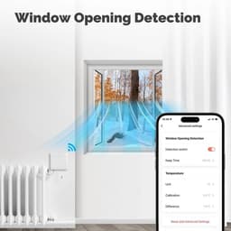 Slimme Thermostaat - Radiator Controller - Energie Besparen - Wifi en App Bediening - Compact Formaat - Wit — thumbnail 5