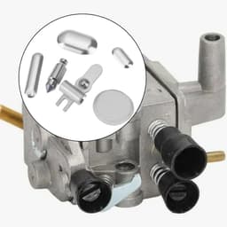 SnelShoppen - 1 Set Grasmaaier Carburateur Membranen en Pakking Geschikt voor Stihl FS 120 200 250 300 350 450 400 - Reparatie Onderdelen voor Carbure — thumbnail 2