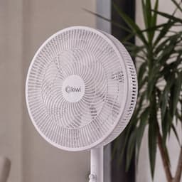 Mobiele airco zonder Slang & Afvoer- 3-in-1 - 4 Snelheden - Mini Ventilateur - Draagbare Aircooler - LED Verlichting- Aircoventilatoren - Voor Slaapkamer & Woonkamer - Wit — thumbnail 4