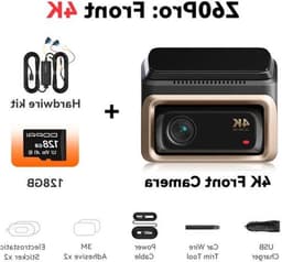 Dashcam – Autocamera – DVR – Videoregistratie – Bewegingsdetectie – 4K Ultra HD – 5GHz Wifi & ADAS Veiligheid — thumbnail 4