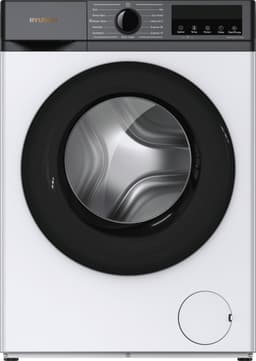 HYUNDAI - Daily Wash Wasmachine – 10 kg – 1400 toeren – 12 programma's – Energieklasse A – Wit — thumbnail 1