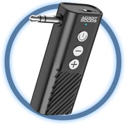 AdroitGoods Bluetooth 5.3 Audio Adapter 2-in-1 AUX Receiver Transmitter 3.5mm Jack Draadloos Audio Dongle met TF Kaart & Lange Batterijduur — thumbnail 2