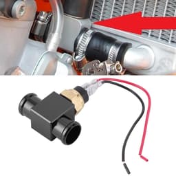 OmGoods - Dailygoody - Thermostaat Water Temperatuur Schakelaar - Koelvloeistof Sensor - Zwart - Fan Temp Sensor - Geschikt voor Motorfiets — thumbnail 4