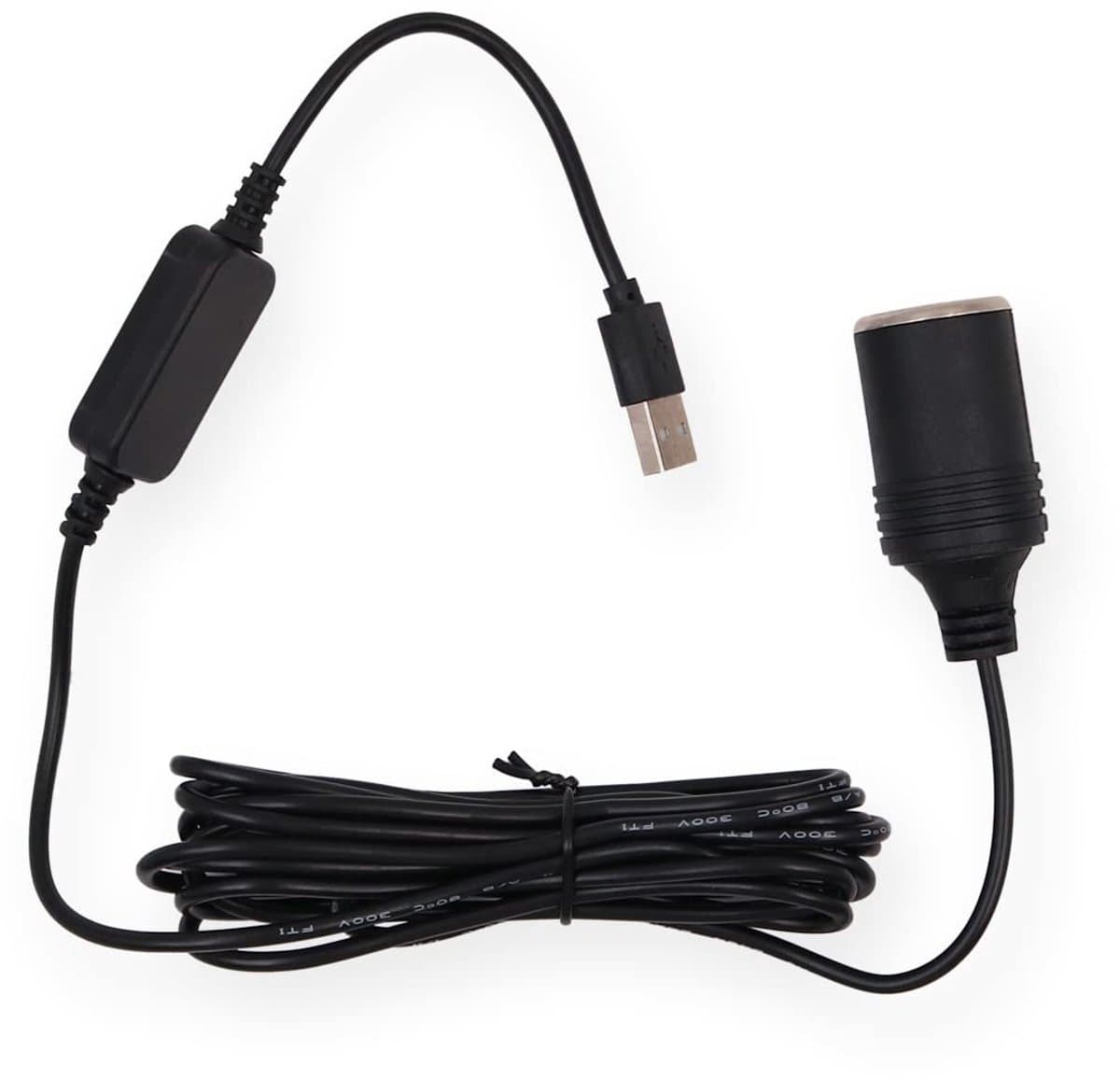 aladdien - USB C naar 12V Auto Sigarettenaansteker Adapter - Ideaal voor DVR en GPS - Voertuigaccessoire - Flexibel ontwerp - Oplaadmogelijkheden - ... — afbeelding 1