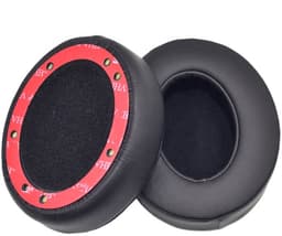 Oorkussens Geschikt voor Beats Studio 2.0 / 3.0 Wireless – Vervangende Earpads – Zacht Schuim – Zwart — thumbnail 2