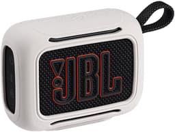 Beschermhoes geschikt voor JBL Go 5 Bluetooth Speaker - Meerdere Kleuren - Schokbestendig - Krasbestendig - Siliconen - Hoesje - Case - Bescherming - Grijs — thumbnail 1