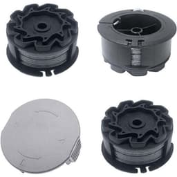 Drie vervangende spoelen geschikt voor Bosch Universal GrassCut 18V 26/18V 260/18/18 26/18 260 grasmaaiers, geschikt voor grasmaaier F016800570 en spoeldop 1600A01R5J (6 geschikt voorer, 1,6 mm). — thumbnail 1