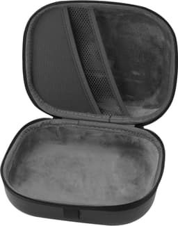 Allecto - - Hooftelefoonhoes - Beschermende Hardcase - Zwart - Reis- en opbergcase - Geschikt voor Sony WH-1000XM6 - Inclusief kabel en oplader — thumbnail 5