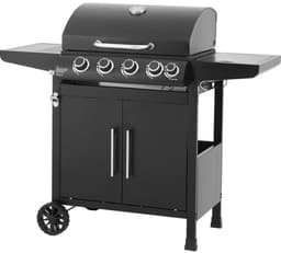 Gasbarbecue - Paarl - 4 branders - Hoofdkookoppervlak: 60 x 42 cm - Warmhoudrek - Staal — thumbnail 1