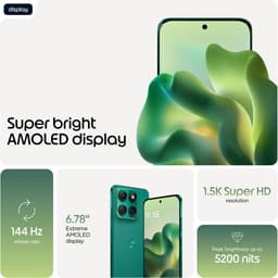 Motorola Edge 70 Fusion - 5200mAh - 12GB/256GB - Groen — thumbnail 3