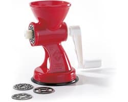 Elektrische Rasp - Keukenmachine Groenten - Snel Ingrediënten Bereiden - Vaatwasserbestendig - 46 x 35 x 45 cm - Rood