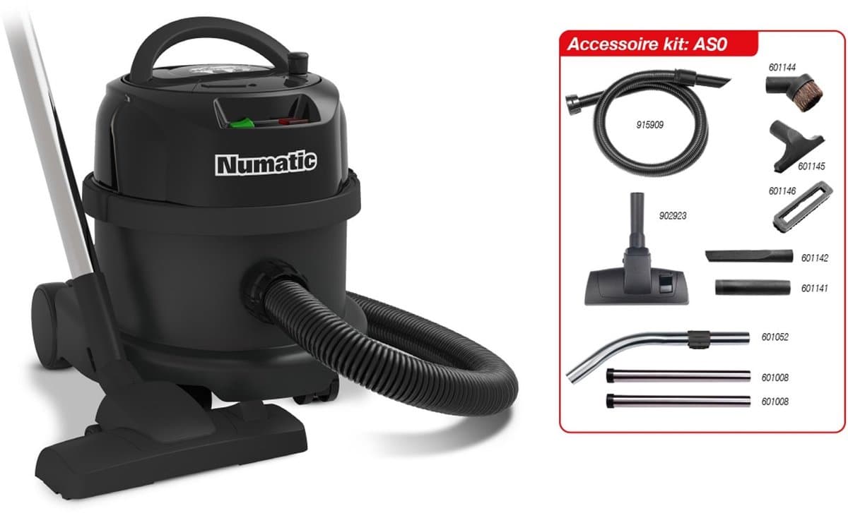 Numatic Stofzuiger PPR170-11 - Stofzuiger met zak - Zwart — afbeelding 1
