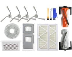 Geschikt voor DJI Robot Vacuum ROMO P / ROMO A / ROMO S - Complete Vervangingsset: Borstels, Filters, Doekjes, Stofzakken en Beschermkappen