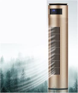 Torenventilator - Bladloze ventilator - Zomerse verkoeling - Watergekoeld ontwerp - 105-119 cm - Wit — thumbnail 3