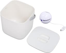 Mini Vaatwasser - Compacte Reiniger - Thuisgebruik Keuken - 360 Graden Reiniging - 23 x 23 x 22 cm - Wit — thumbnail 5
