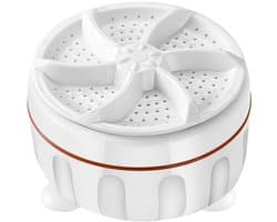 Mini Wasmachine - 2kg Wascapaciteit - Draagbare Wasmachine - Kleine Wasmachine - Draagbare Mini-Turbo Wasmachine - Handwasmachine - Draagbare Wasmachine - Geschikt Voor Kleine Was - Wit