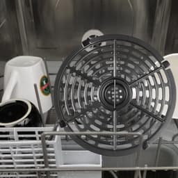Vervangende antiaanbakbakplaat - rooster voor airfryer - vervangend deuraccessoire voor airfryer - airfryeraccessoire - voor bakken en grillen (22 cm). — thumbnail 5