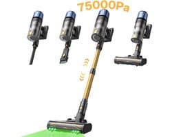 Proscenic P15 - Steelstofzuiger Draadloos - 650W– 75KPA – Werkduur 70 Min