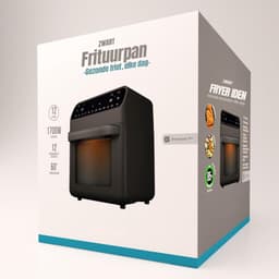 Core® Heteluchtoven - Oven - Airfryer Oven - Zwart - ‎38cm x 31cm x 36cm — thumbnail 7