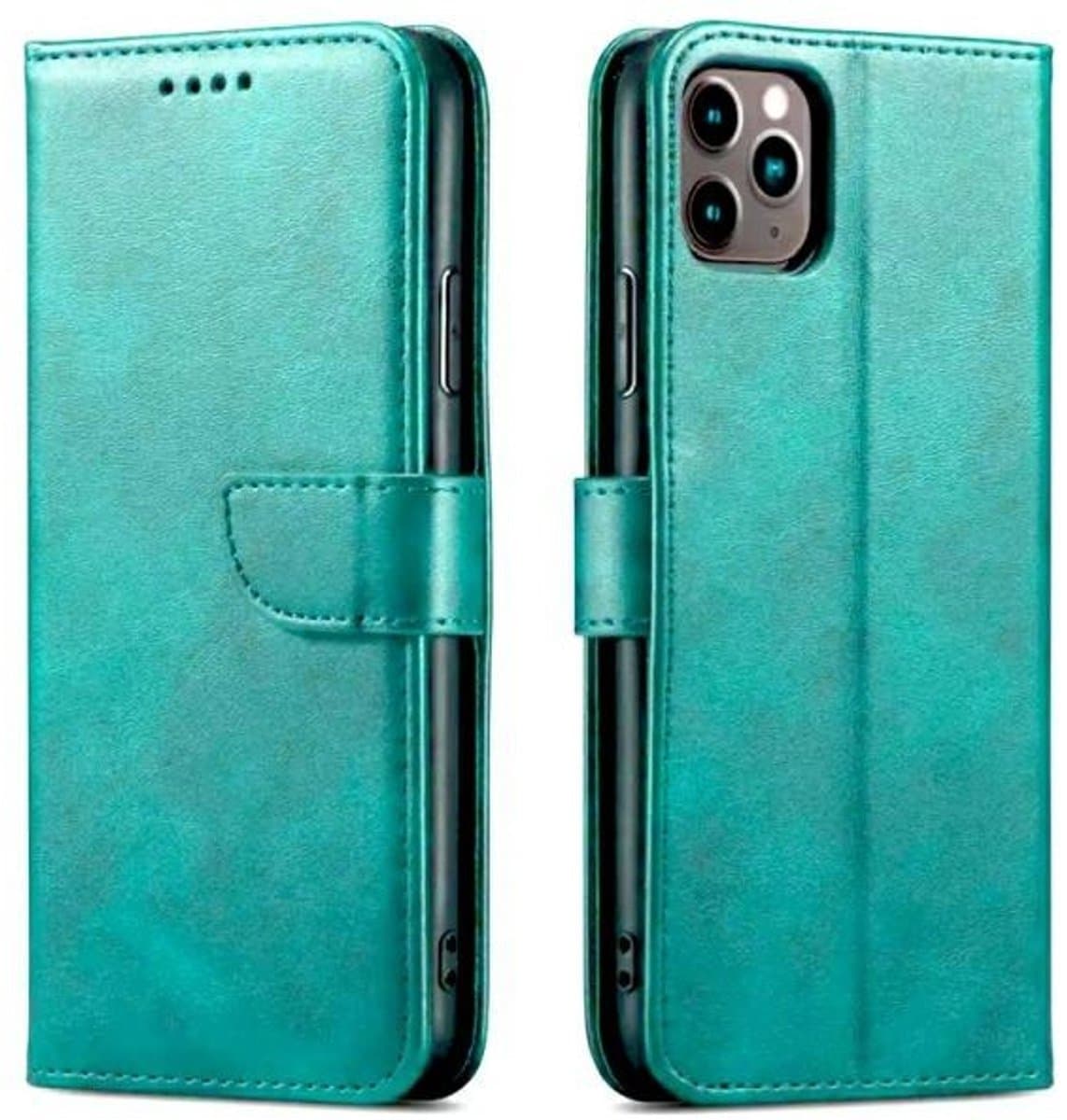 Marv Wallet Serie - Oppo Reno 11F 5G Hoes - Groen - Magneetsluiting - Kaartvakjes — afbeelding 1