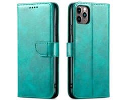 Marv Wallet Serie - Oppo Reno 11F 5G Hoes - Groen - Magneetsluiting - Kaartvakjes