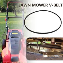 Grasmaaier V-riem - Vervangende riem - Tuinonderhoud - Duurzaam rubber ontwerp - 1448mm omtrek - Zwart — thumbnail 2