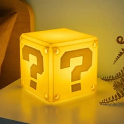 Super Mario Question Block siliconen lampje van Paladone — thumbnail 1