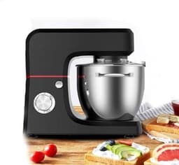Keukenmixer - Deegmachine - Bakken Thuis - Krachtige 1800W Motor - 10 Liter Kom - Zilver — thumbnail 1