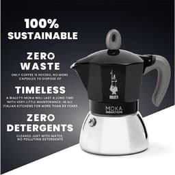 Bialetti Moka Induction - Percolator - Zwart - 2 kops — thumbnail 5
