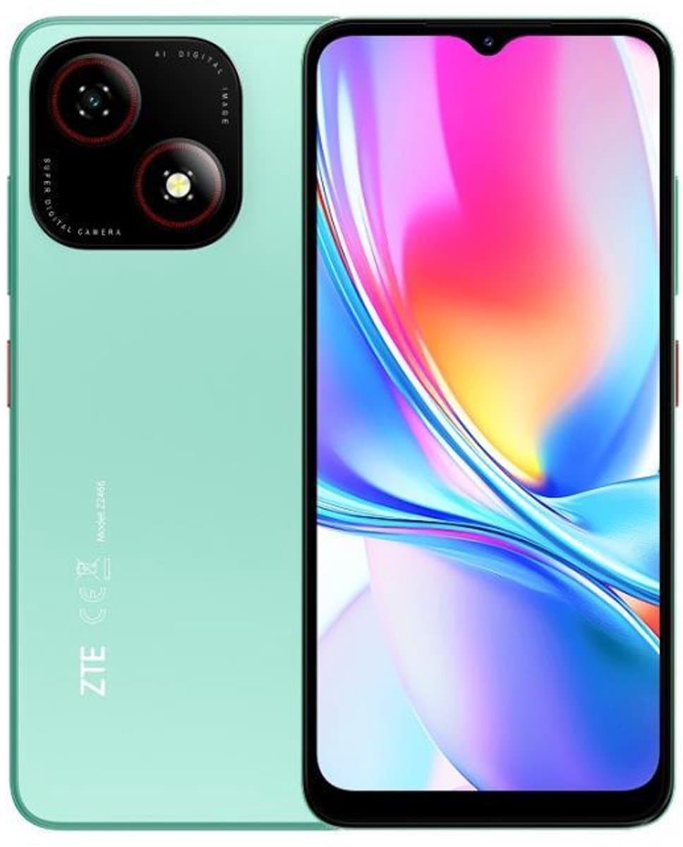 ZTE Blade A35e 16,6 cm (6.52") Dual SIM Android 14 4G USB Type-C 2 GB 64 GB 5000 mAh Groen — afbeelding 1