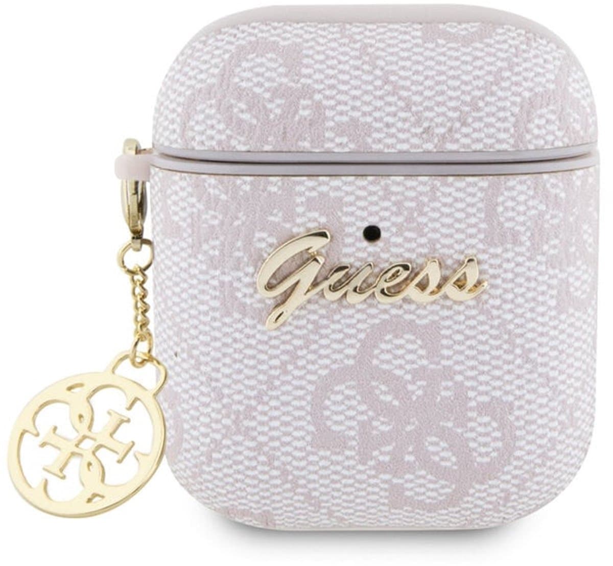 GUESS funda CHARM PU 4G Airpods 1/2 ROSA — afbeelding 1